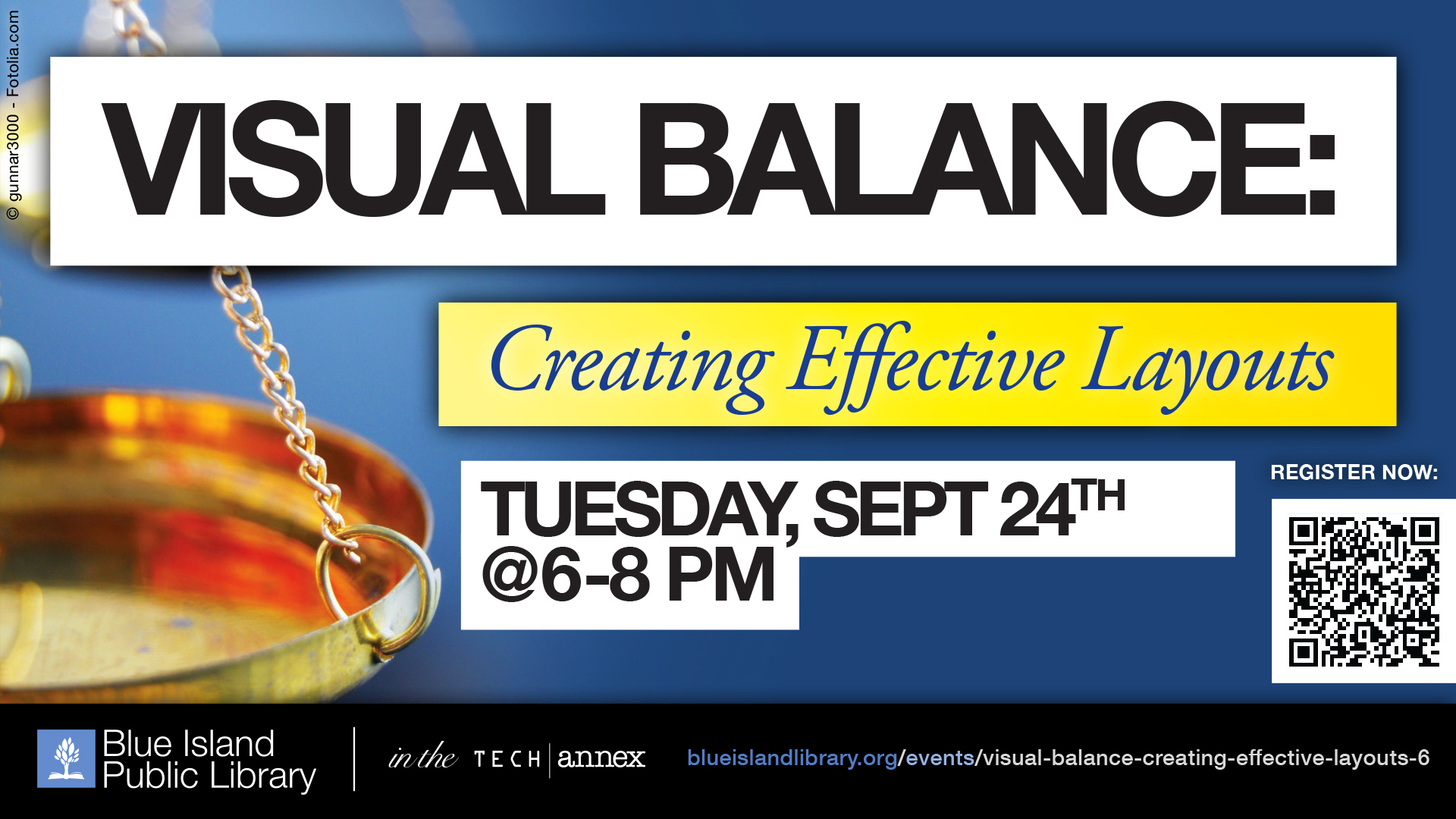 2024 “VISUAL BALANCE: Creating Effective Layouts” — Tuesday, 9/24 @6PM